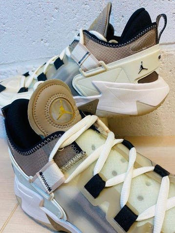 Air Jordan - x Why Not Coconut Milk P48,5 - Sneakers - Maat: