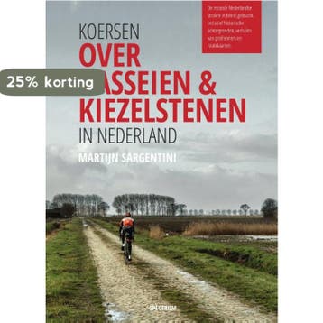 Koersen over kasseien & kiezelstenen in Nederland, Verzenden, Zo goed als nieuw, Martijn Sargentini