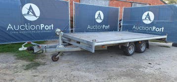 Veiling: Platte Oplegger Anssems MSX Multitransporter 3000Kg