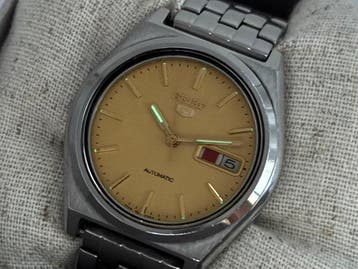 Seiko - Seiko 5 Automatic Day-Date - Zonder minimumprijs -