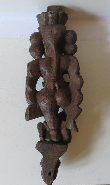 sculptuur, Tempelskulptur, Rajasthan 18./19.Jh. - 31 cm -, Antiek en Kunst