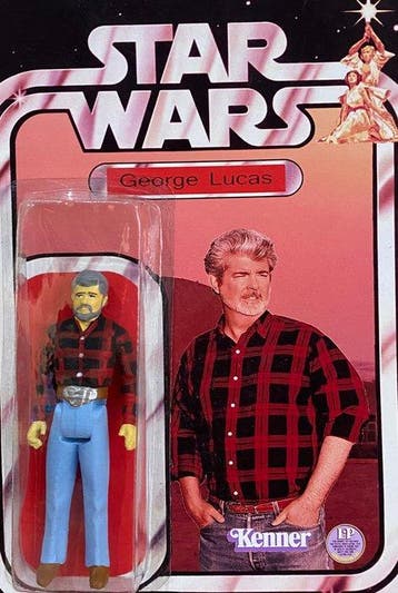 Figuur - Kunststof George Lucas - Star Wars-actiefiguur op