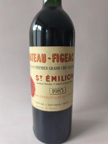 1983 Chateau-Figeac - Saint-Émilion 1er Grand Cru Classé - 1, Nieuw