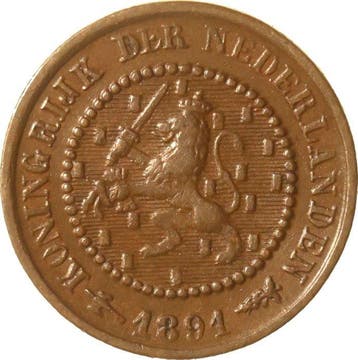 Nederland. Wilhelmina. 1/2 Cent 1891 t/m 1940 compleet (23