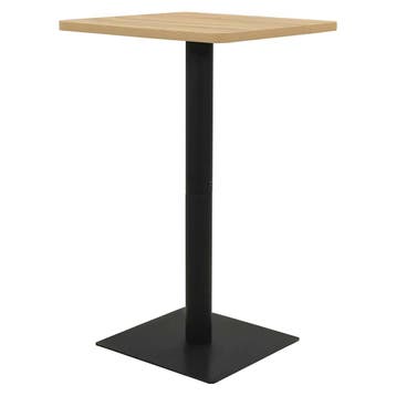 vidaXL Bistrotafel 78,5x78,5x107 cm eikenkleurig, Verzenden, Nieuw