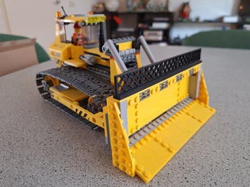 Lego Set - City - 7746 Single-Drum Roller; 7685 Construction, Nieuw