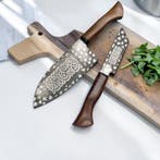 Pro Style Japanese Culinary Chef Knives Wood Rose Handle -