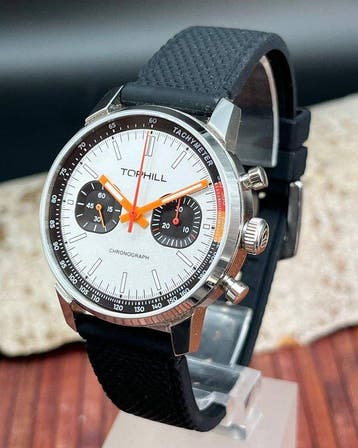 Tophill - Aviator Handwinding Chronograph - Sans prix de, Nieuw
