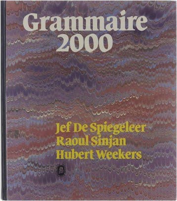 Grammaire 2000 9789030150916 J. Spiegeleer, Verzenden, J. Spiegeleer