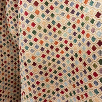 BA053 - Gobelinstof - Romben Multicolor - Meubelstof - 250