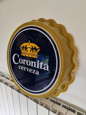 Vintage verlicht reclamebord Coronita - Reclamebord met