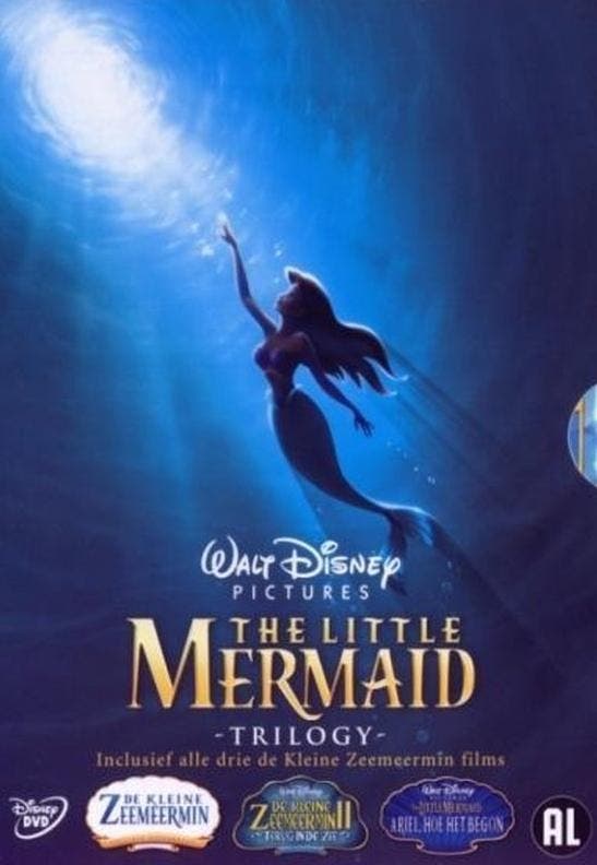 Kleine Zeemeermin 1-3, Cd's en Dvd's, Dvd's | Tekenfilms en Animatie, Verzenden