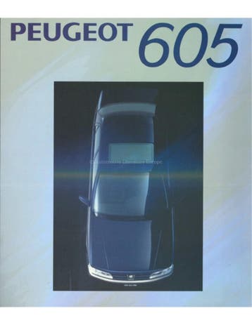 1998 PEUGEOT 605 BROCHURE JAPANS, Nieuw