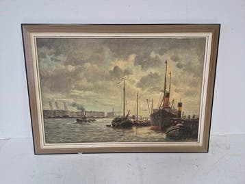 Cor van der Zwalm (1884-1955) - Waalhaven.
