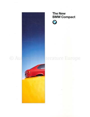 1994 BMW 3 SERIE COMPACT BROCHURE ENGELS