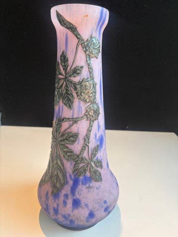 MODA - DAUM - Vase - Verre soufflé en couches superbes aux