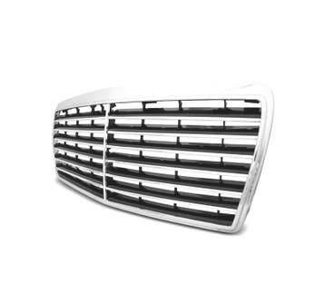 CALANDRE RADIATEUR AVANT MERCEDES W124 93-95 AVANTGARDE CHRO, Verzenden