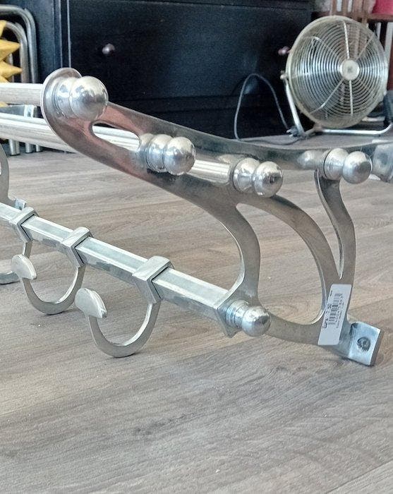 Kapstok - Aluminium, Antiek en Kunst, Antiek | Wandborden en Tegels