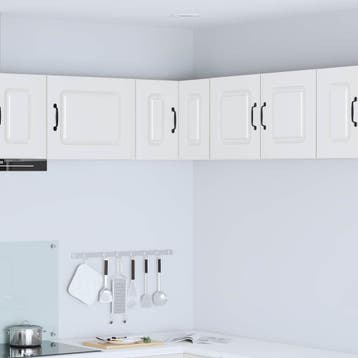 vidaXL Vaatwasserpaneel Kalmar Wit 57 x 57 x 40 cm Bewerkt, Verzenden