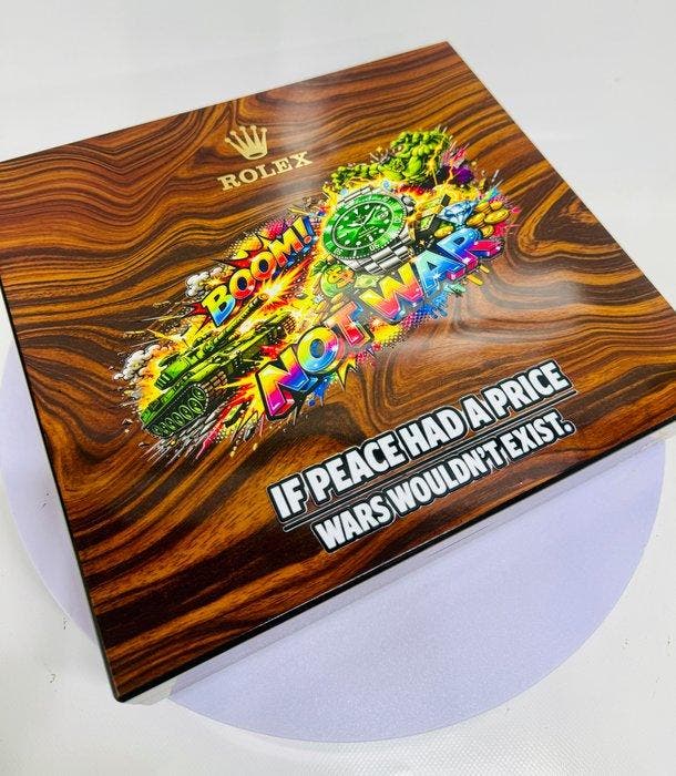 Vanessa Fodera (1981) - ROLEX NOT WAR - Luxury box, Antiek en Kunst, Kunst | Designobjecten