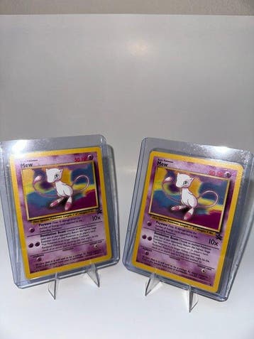 Pokémon - 2 Card - Mew Foil - Various sets, Nieuw