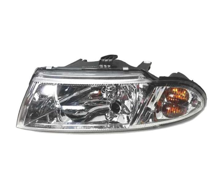 Phare Gauche Pour Mitsubishi Carisma 99-05 Fond Chromé, Autos : Pièces & Accessoires, Éclairage, Envoi