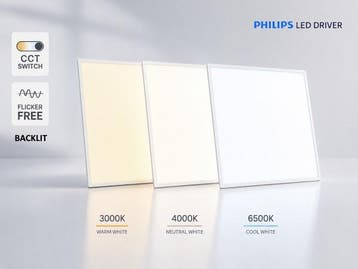 Veiling - 6x 40W 3 CCT 60x60 Backlit LED Panelen Philips Dri