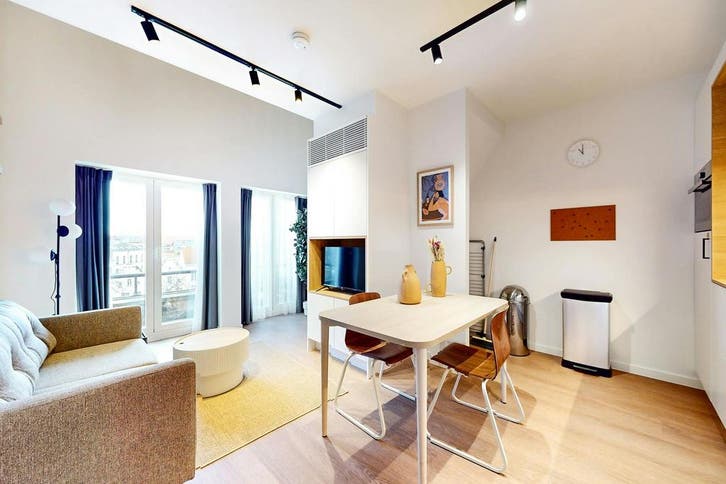 Appartement en Quai à la Houille, Brussels, Immo, Appartements & Studios à louer, 35 à 50 m², Bruxelles