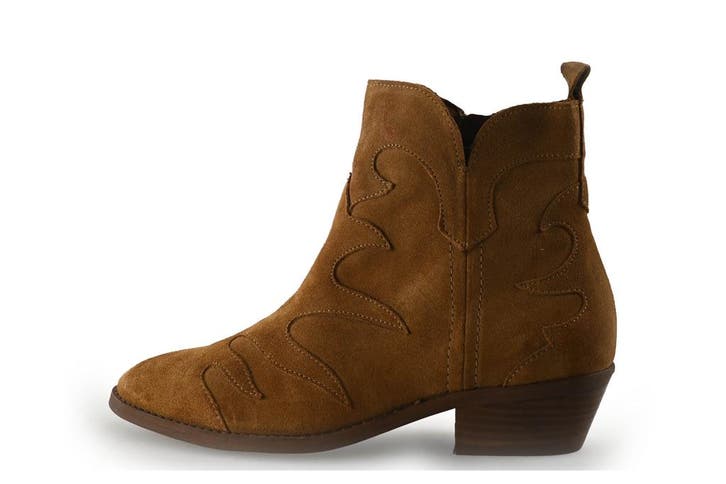 Manfield Cowboy laarzen in maat 38 Bruin, Kleding | Dames, Schoenen, Bruin, Gedragen, Verzenden