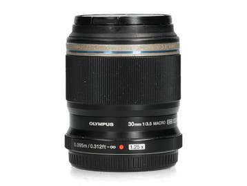 Olympus 30mm f/3.5 M.Zuiko Digital ED Macro - Macrolens, Ophalen of Verzenden, Zo goed als nieuw