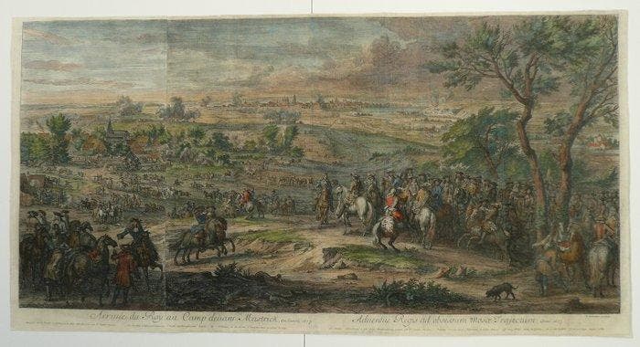 Nederland - Maastricht / Wolder; R. Bonnart - Arrivé du Roy, Boeken, Atlassen en Landkaarten