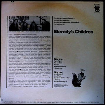 Eternitys Children - Eternitys Children (USA 1968 1st