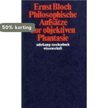 Philosophische Aufsätze zur objektiven Phantasie Ernst Bloch, Verzenden, Gelezen, Ernst Bloch