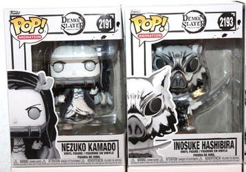 Funko - Funko Pop Set (12) Demon Slayer, Jujutsu Kaisen, AVP