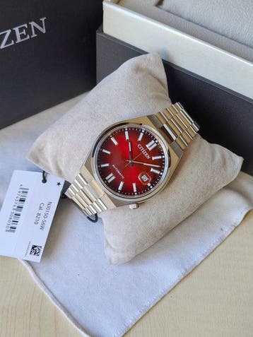 Citizen - Automatic Tsuyosa Red Burgundy - Zonder, Handtassen en Accessoires, Nieuw