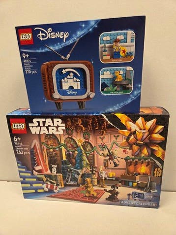 Lego Set - Star Wars, Disney - 75418 Advent Calendar 2025;, Kinderen en Baby's, Nieuw