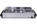 Tristar -  Buffet Warmhoudplaat  - Zilver, Verzenden