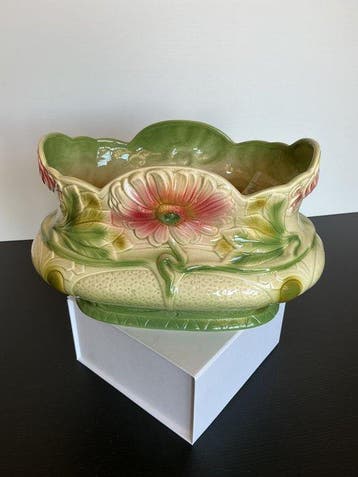 Sarreguemines - Panier à fruits - Céramique - Jardinière