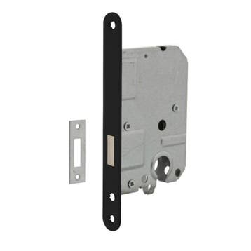 Woningbouw cilinder kastslot zwart 55 mm - voor binnendeu..., Ophalen of Verzenden, Nieuw, Overige materialen, Slot
