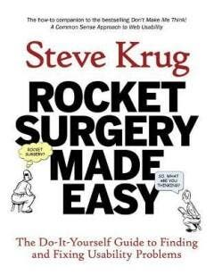Rocket Surgery Made Easy / Voices That Matter 9780321657299, Verzenden, Zo goed als nieuw, Krug Steve