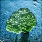 Zeldzame natuurlijke doorzichtige perfecte Moldavite.
