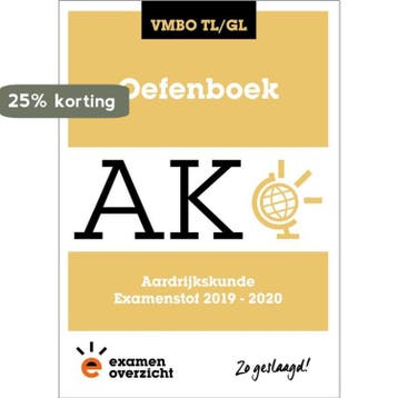 ExamenOverzicht - Oefenboek Aardrijkskunde VMBO TL/GL, Boeken, Schoolboeken, Verzenden, Zo goed als nieuw, ExamenOverzicht