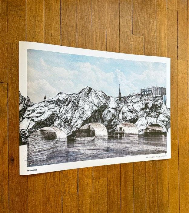 JR - LA CAVERNE DU PONT-NEUF PANORAMIC Edition - Signed, Antiquités & Art, Art | Objets design