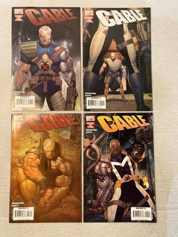 Cable (2008) 29 comics in range 1 to 23 + Many Extras!