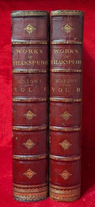 Charles Knight - The Works of Shakspere [42 PLATES] - 1870