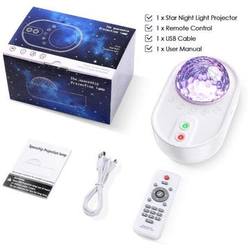 Sterren Projector met Afstandsbediening - Bluetooth, Verzenden