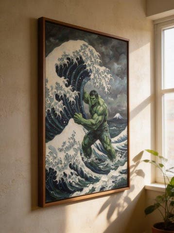 MEDSAN - Hulks Great Wave () - UNIQUE WORK