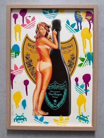 Koen Betjes (1992) - Mel Ramos x Dom Perignon x POP (HF)