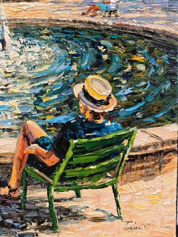 Victor Turban - La fontaine au cœur de Paris
