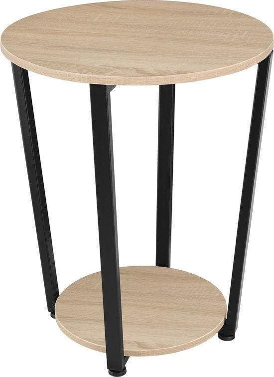 2dekans | tectake - Bijzettafel Swindon industrial light -, Maison & Meubles, Tables | Tables d'appoint, Enlèvement ou Envoi